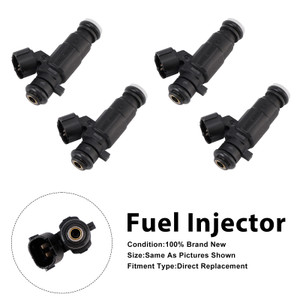 2000-2005 Hyundai Accent Elantra Getz 4Pcs Fuel Injector 835310-22600 Generic