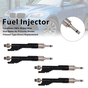 2011-2016 BMW 1 3 5 6 7 Series 4Pcs Fuel Injector 0261500109 Generic