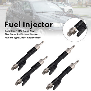 2011-2016 BMW 1 3 5 6 7 Series 4Pcs Fuel Injector 0261500109 Generic