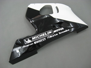 Fairings Yamaha YZF-R6 Red White Black R6 Racing (1998-2002)