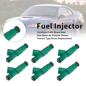 2000-2003 Dodge Dakota Ram 1500 2500 VAN 6Pcs Fuel Injector 0280155789 Generic
