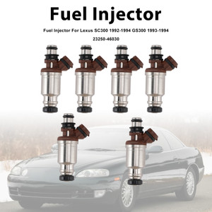 1992-1994 Lexus SC300 GS300 6Pcs Fuel Injector 23250-46030 Generic