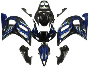 Injection Fairing Kit Bodywork Plastic ABS fit For Yamaha YZF 600 R6 1998-2002