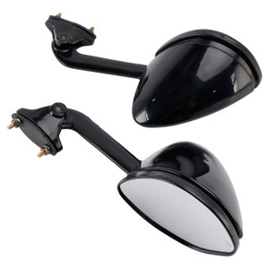 2006-2025 Kawasaki ZZR-1400 ZZR 1400 ZX-14 ZX14 Rearview Mirrors Left and Right Black Generic