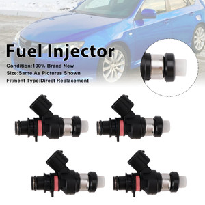 2007-2012 Subaru Impreza RX 2.0L EI 4Pcs Fuel Injector FBYCG80 Generic