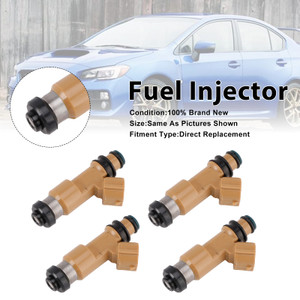 2007-2015 Subaru WRX Legacy 4Pcs Fuel Injector 16611-AA680 Generic