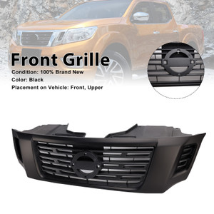 2015-2020 Nissan Navara D23 NP300 Front Bumper Grille Black Generic