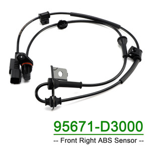 2015-2021 Kia Sportage QL Front Right ABS Sensor 95671-D3000 Generic