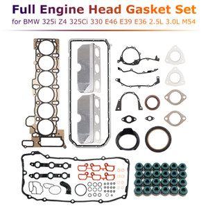 2001-2006 BMW 325i Z4 325Ci 330 E46 E39 E36 2.5L 3.0L M54 Full Engine Head Gasket JV5211 Generic