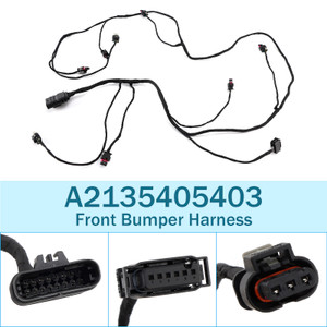 2017-2023 Mercedes E Class W213 C238 Parking Sensor Wiring Loom Front Bumper Harness A2135405403 Generic