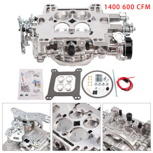 Carburetor 1400 600 CFM 4 Barrel Electric Choke Square Bore 4-Barrel Air Valve Secondary