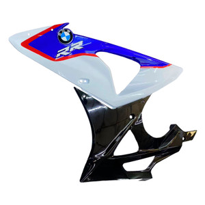2009-2014 BMW S1000RR Amotopart Fairings White Blue SRR Racing Customs Fairing