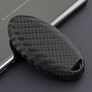 2014-2019 Infiniti Q30 Q50 Q60 Q70 Leather Silicone Car Key Case Cover With Buckle Generic