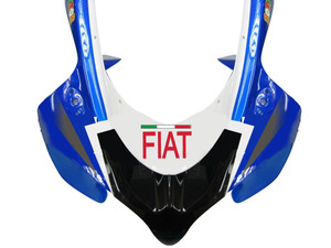 Fairings Kawasaki ZX 10R Blue White FIAT Racing (2004-2005)