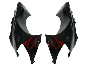 Injection Fairing Kit Bodywork Plastic ABS fit For Kawasaki ZX10R 2004-2005