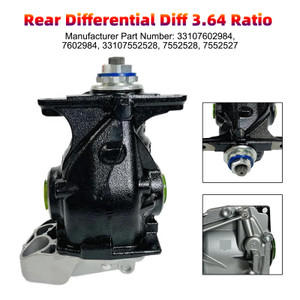 BMW X5 E70 3.0d Diesel M57N2 Rear Differential Diff 3.64 Ratio 33107602984 Generic