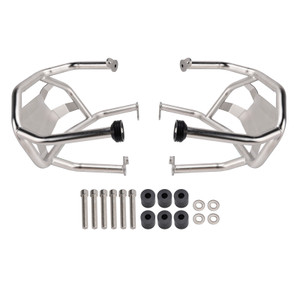 2024-2026 BMW R1300GS Lower Engine Guard Frame Crash Bar Steel Silver Generic