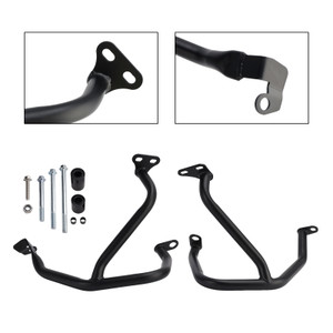 2024-2026 RE Hima layan 450 Lower Engine Guard Frame Crash Bar Steel Black Generic