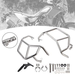 2025-2026 YAMAHA tenere 700/ T700S Engine Guard Crash Bar Frame Protector Bumper Silver Generic