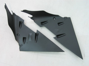 2004-2005 Kawasaki ZX 10R Amotopart Fairings Silver Black Ninja Racing Customs Fairing