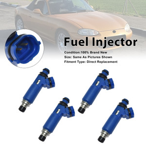 1998-2005 Mazda MX-5 II 4Pcs Fuel Injector 195500-3030 Generic