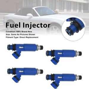 1998-2005 Mazda MX-5 II 4Pcs Fuel Injector 195500-3030 Generic