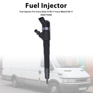 2006-2011 Iveco Daily IV Massif 1Pcs Fuel Injector 0445110248 Generic