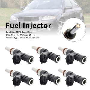 2006-2009 Audi A3 TT Quattro 3.2L V6 6Pcs Fuel Injector 85212262 Generic