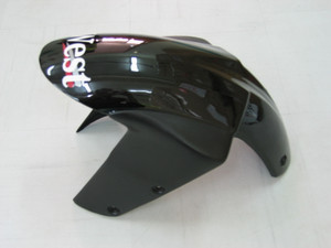 Fairings Kawasaki ZX 10R Black White West Ninja Racing (2004-2005)