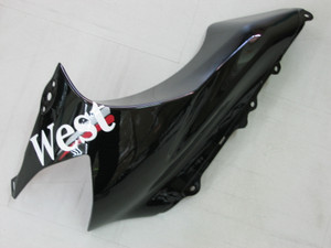 Fairings Kawasaki ZX 10R Black White West Ninja Racing (2004-2005)