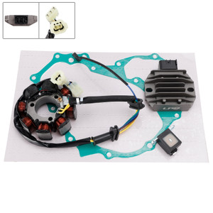 2006-2026 Honda TRX250X Sportrax 250/EX 8-Pole Generator Stator Regulator Rectifier Gasket Generic