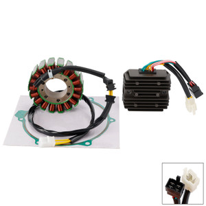 1988-1989 Honda VFR750F Interceptor Generator Stator Regulator Rectifier Gasket Set Generic