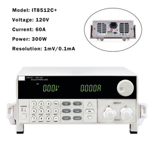 IT8512C+ 300W 120V 60A Programmable Electronic Load Battery Test