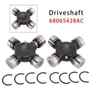 2008-2023 Ram 2500 3500 4000 4500 5500 2PCS Outer Axle U Joint Driveshaft 68065428AC Generic