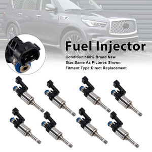 8Pcs Fuel Injector For Nissan Titan XD NV2500 NV3500 Armada 16-21 16600-EZ30B