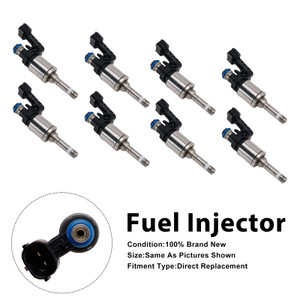 8Pcs Fuel Injector For Nissan Titan XD NV2500 NV3500 Armada 16-21 16600-EZ30B
