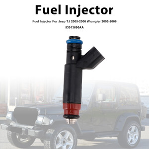 2005-2006 Jeep TJ Wrangler 1Pcs Fuel Injector 53013690AA Generic