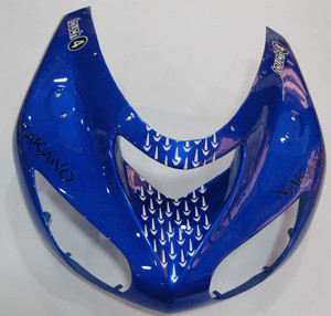 Fairings Kawasaki ZX 10R Blue Black No.56 Nakano Racing (2006-2007)