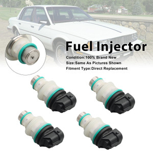 4Pcs Fuel Injector For Chevrolet S10 87-91 For GMC S15 1987-1990 17111814