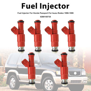 1998-2002 Honda Passport 3.2L V6 6Pcs Fuel Injector 0280155735 Generic