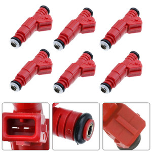 1998-2004 Isuzu Amigo Rodeo Trooper VehiCROSS 6Pcs Fuel Injector 0280155735 Generic