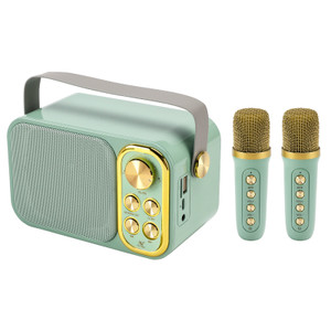Mini Wireless Bluetooth Speaker 10W Power Home Theater Dual Microphone Speaker