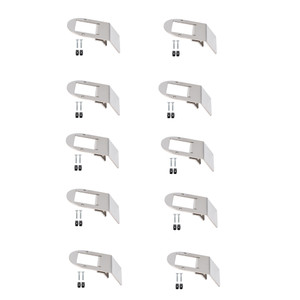 10PCS Watermelon Under Glow Frame Bracket Universal Clamp Style Mount For Truck RV