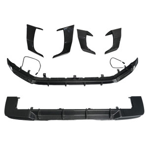 Dry Carbon Fiber Front Rear Bumper Lip + Side Air Vent Fit Benz G W465 2025+