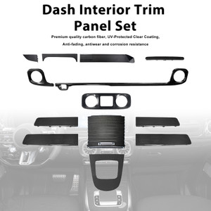 Dry Carbon Dash Interior Trim Panel Set Fit Mercedes W465 G550 G580 G63 2025+