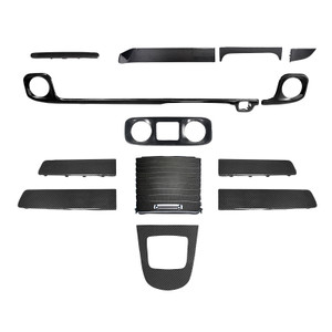 Dry Carbon Dash Interior Trim Panel Set Fit Mercedes W465 G550 G580 G63 2025+