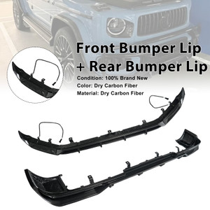 Dry Carbon Fiber Front Rear Bumper Diffuser Lip Fit Benz G-Class W465 2025+