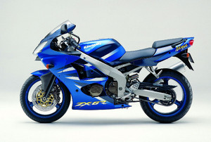 Fairings Plastics Kawasaki ZX6R 636 Blue ZX6R Racing (2000-2002)