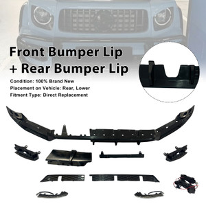 Front Rear Bumper Diffuser Lip Fit Mercedes Benz G-Class W465 2025+ PP