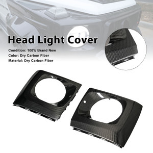 Carbon Fiber Body Kit Head Light Cover Fit Mercedes-Benz W464 W465 2019-2026